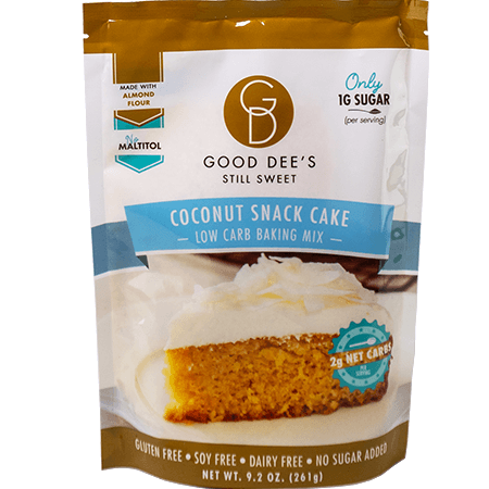 Gluten-Free Coconut Snack Cake